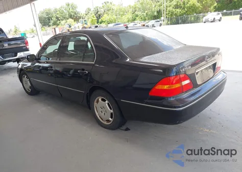 2002 Lexus Ls 430 из США, поврежденный, VIN JTHBN30F420057853